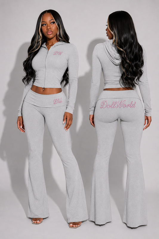 The Chill Girl Set (Grey)