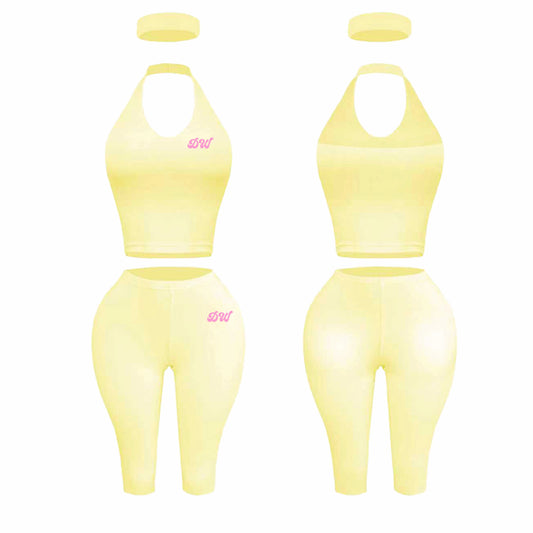 Doll Butter Capri Set