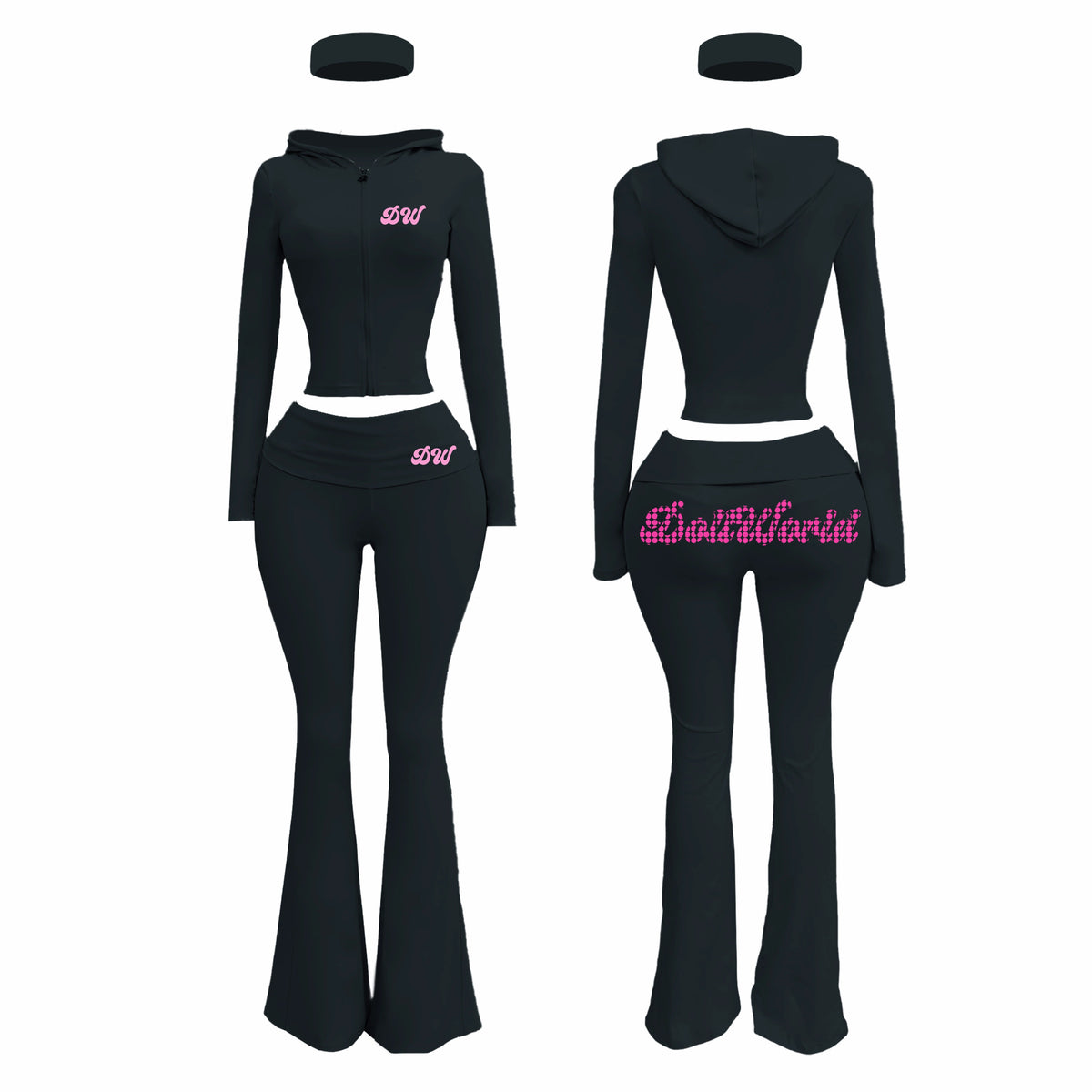 The Chill Girl Set (Black)