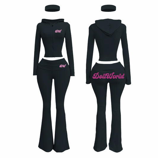 The Chill Girl Set (Black)