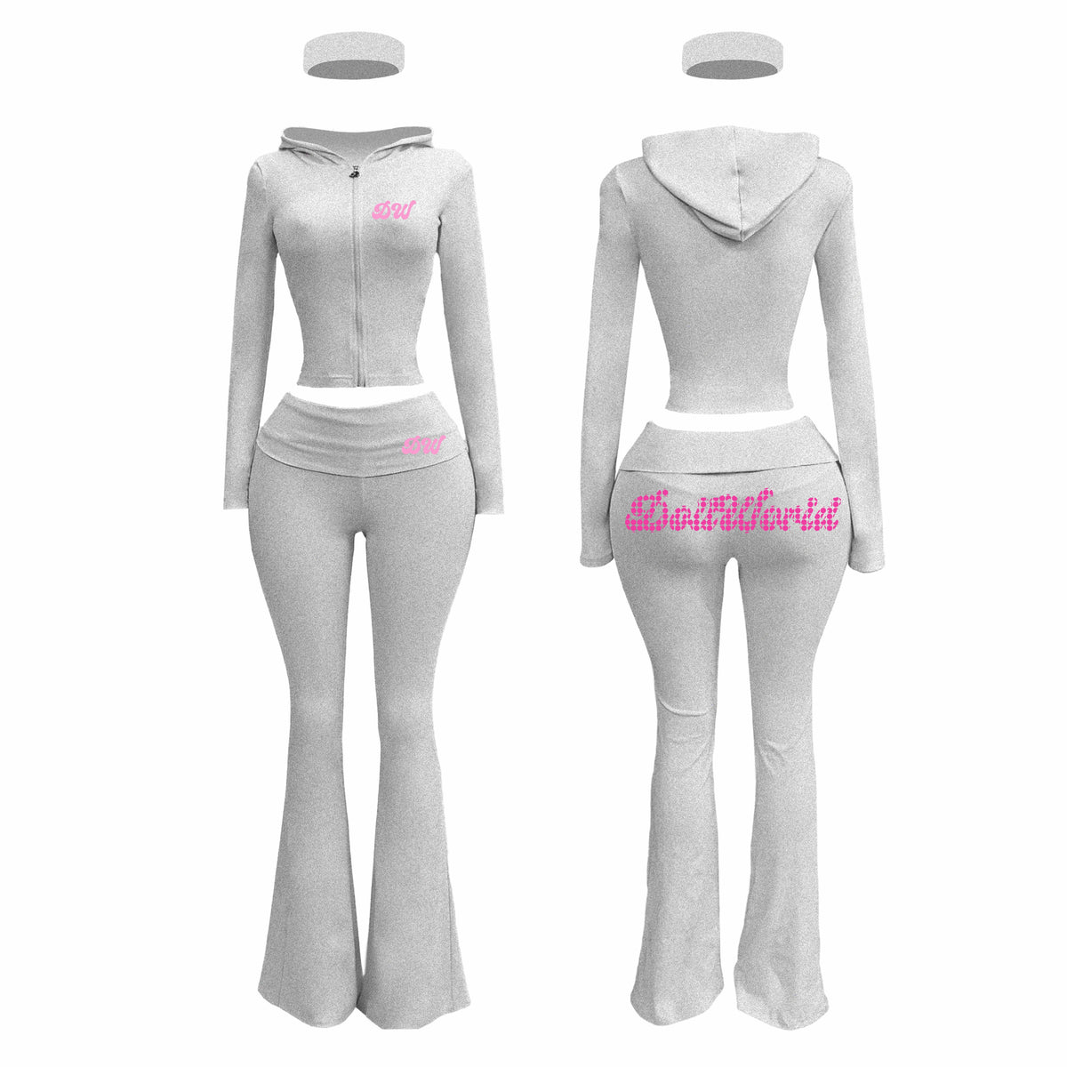 The Chill Girl Set (Grey)